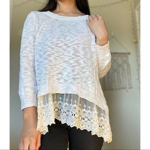 Boho sweater